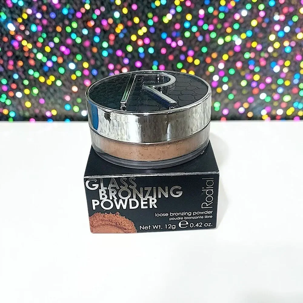 Rodial Glass Powder Loose Bronze in Brown 0.42 OZ Brand New in Box